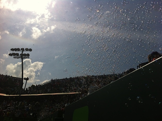 bubble machines  at pro sports